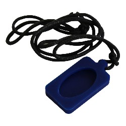 Pendentif - Necklace Bleu Foncé