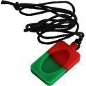 Pendentif - Necklace Vert Rouge