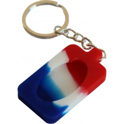 Porte Clé - Keychain Bleu Blanc Rouge