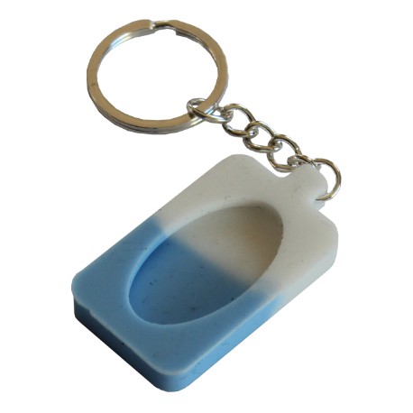 Porte Clé - Keychain Bleu Blanc