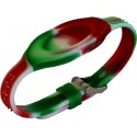 Bracelet - Bandz Vert Blanc Rouge