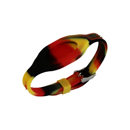 Bracelet - Bandz Rouge Jaune Noir