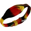 Bracelet - Bandz Rouge Jaune Noir